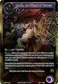 Image for Merlin, the Wizard of Distress (Full Art) (The Seven Kings of the Lands) (SKL-072) - Force of Will
