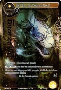 Image for Bai Hu, the Sacred Beast (Full Art) (The Seven Kings of the Lands) (SKL-002) - Force of Will