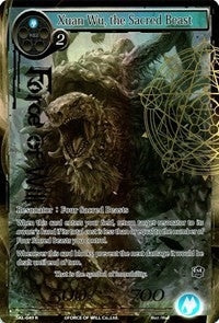 Image for Xuan Wu, the Sacred Beast (Full Art) (The Seven Kings of the Lands) (SKL-049) - Force of Will