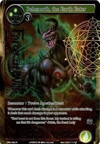 Image for Behemoth, the Earth Eater (Full Art) (The Seven Kings of the Lands) (SKL-052) - Force of Will