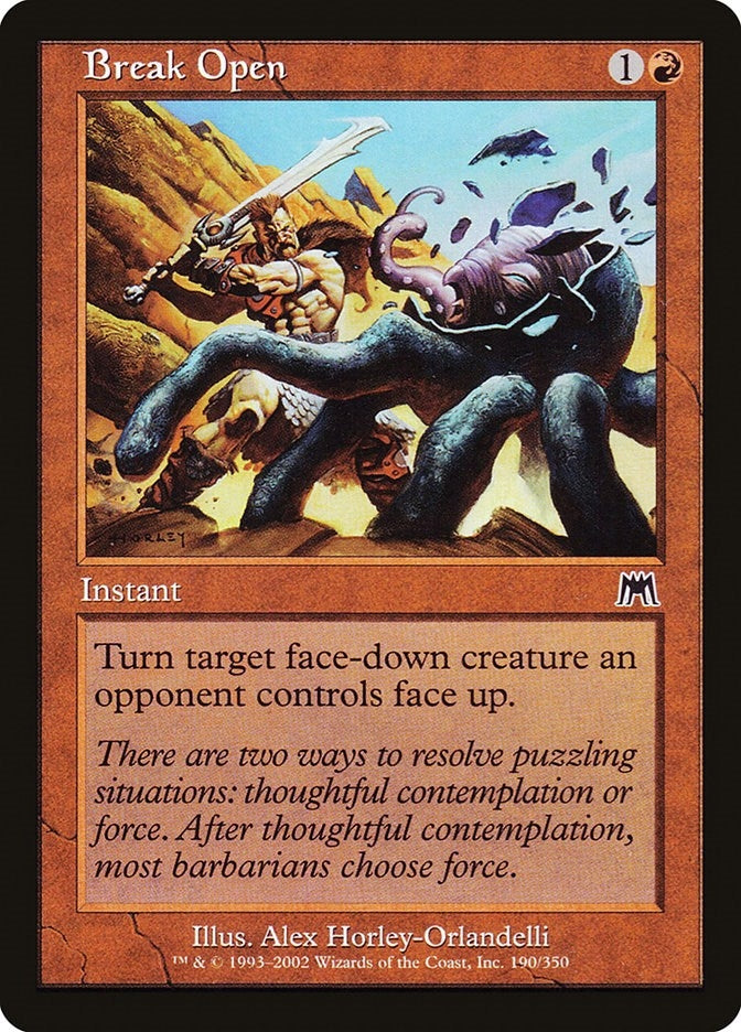 Image for Break Open (Onslaught) (190) - Magic: The Gathering