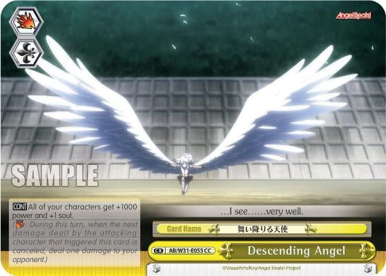 Image for Descending Angel (Angel Beats! Re:Edit) (AB/W31-E055 CC) - Weiss Schwarz