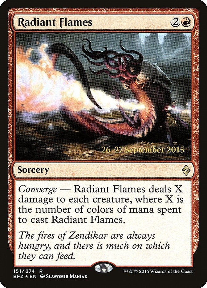 Image for Radiant Flames (Prerelease Cards) (151) - Magic: The Gathering