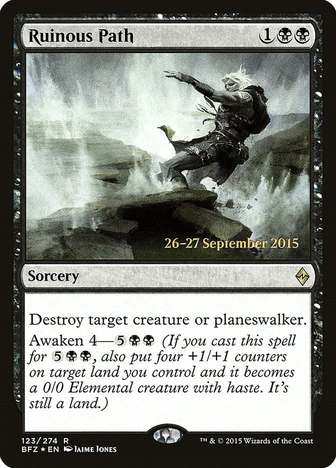 Image for Ruinous Path (Prerelease Cards) (123) - Magic: The Gathering