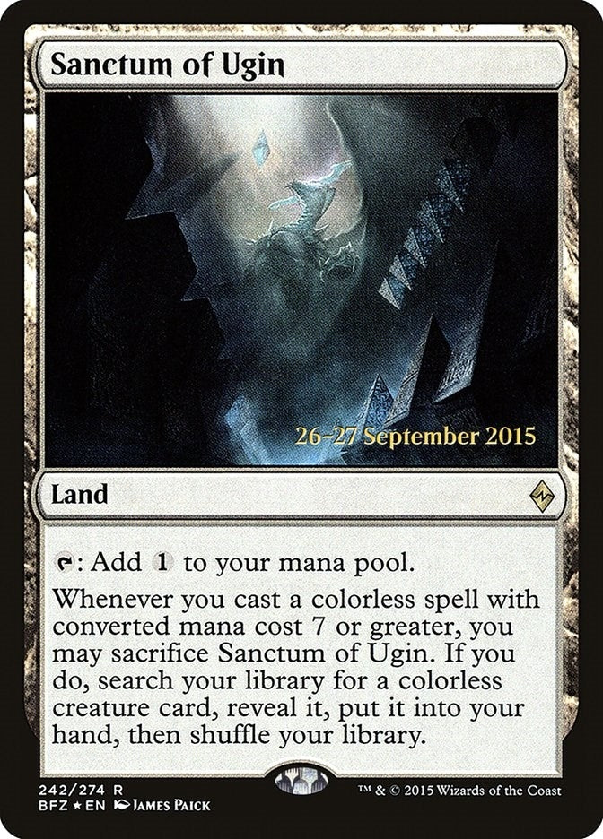 Image for Sanctum of Ugin (Prerelease Cards) (242) - Magic: The Gathering