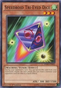 Image for Speedroid Tri-Eyed Dice (High-Speed Riders) (HSRD-EN002) - YuGiOh