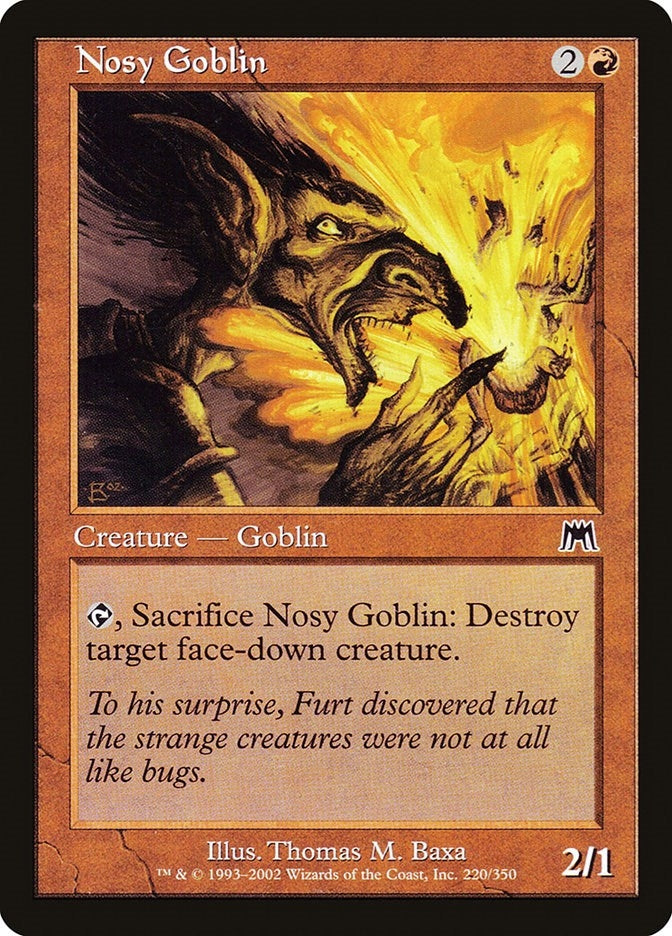 Image for Nosy Goblin (Onslaught) (220) - Magic: The Gathering