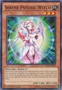 Image for Serene Psychic Witch (High-Speed Riders) (HSRD-EN049) - YuGiOh