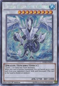 Image for Trishula, Dragon of the Ice Barrier (High-Speed Riders) (HSRD-EN052) - YuGiOh
