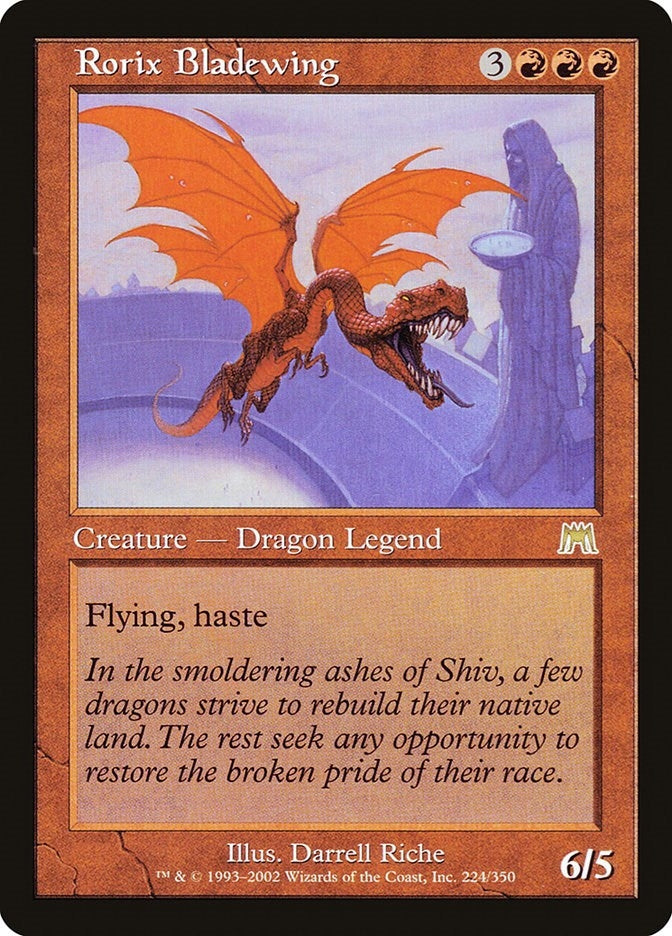 Image for Rorix Bladewing (Onslaught) (224) - Magic: The Gathering