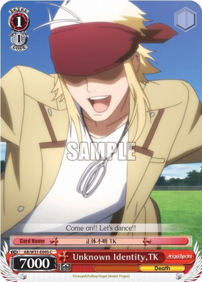 Image for Unknown Identity, TK (Angel Beats! Re:Edit) (AB/W31-E095 C) - Weiss Schwarz