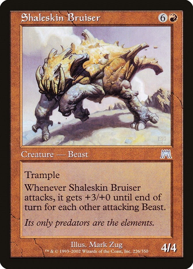 Image for Shaleskin Bruiser (Onslaught) (226) - Magic: The Gathering