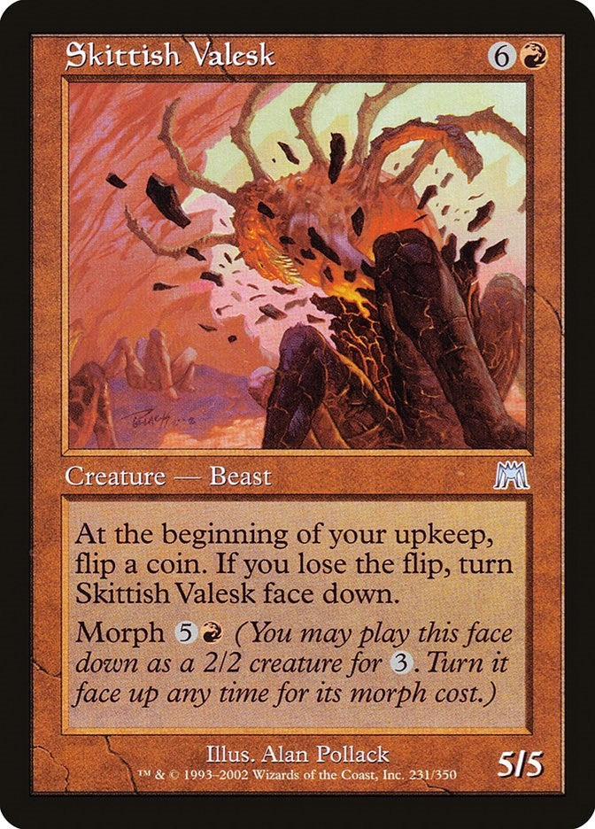 Image for Skittish Valesk (Onslaught) (231) - Magic: The Gathering
