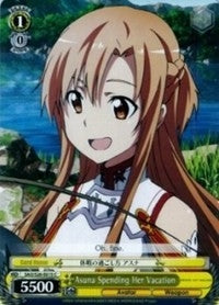 Image for Asuna Spending Her Vacation (Sword Art Online Vol.2) (SAO/S26-E015 C) - Weiss Schwarz