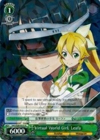 Image for Virtual World Girl, Leafa (Sword Art Online Vol.2) (SAO/S26-E025 R) - Weiss Schwarz