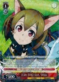 Image for Cait Sith Girl, Silica (Sword Art Online Vol.2) (SAO/S26-E041 RR) - Weiss Schwarz