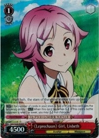 Image for Leprechaun Girl, Lisbeth (SR) (Sword Art Online Vol.2) (SAO/S26-E044S SR) - Weiss Schwarz