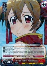 Image for Silica's Bashful Troubled Look (Sword Art Online Vol.2) (SAO/S26-E045 R) - Weiss Schwarz