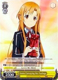 Image for Asuna Conveying Her Feelings (Sword Art Online) (SAO/S20-PE05 PR) - Weiss Schwarz