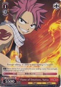 Image for Flame of Emotions, Natsu (Fairy Tail ver.E) (FT/S09-E107 PR) - Weiss Schwarz