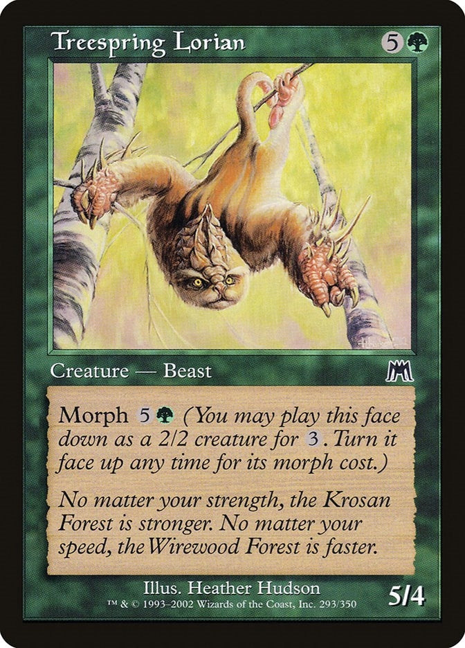 Image for Treespring Lorian (Onslaught) (293) - Magic: The Gathering