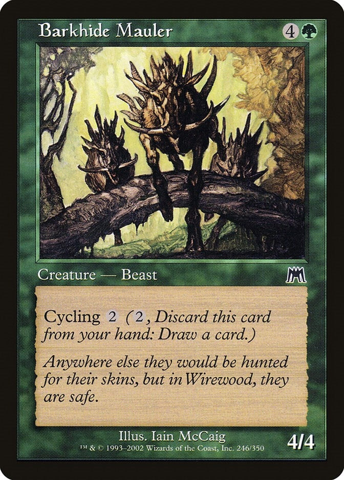 Image for Barkhide Mauler (Onslaught) (246) - Magic: The Gathering