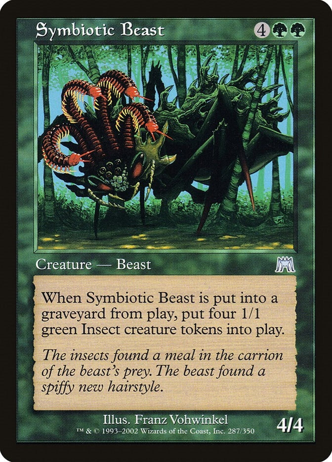 Image for Symbiotic Beast (Onslaught) (287) - Magic: The Gathering