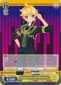 Image for Kagamine Len"Receiver" (Hatsune Miku -Project DIVA- f) (PD/S22-E011 U) - Weiss Schwarz