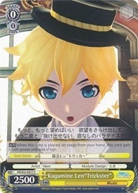 Image for Kagamine Len"Trickster" (Hatsune Miku -Project DIVA- f) (PD/S22-E017 C) - Weiss Schwarz