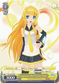 Image for Kagamine Rin"Future Style" (Hatsune Miku -Project DIVA- f) (PD/S22-E018 C) - Weiss Schwarz
