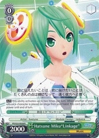 Image for Hatsune Miku"Linkage" (Hatsune Miku -Project DIVA- f) (PD/S22-E028 R) - Weiss Schwarz