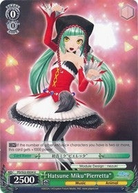 Image for Hatsune Miku"Pierretta" (Hatsune Miku -Project DIVA- f) (PD/S22-E034 U) - Weiss Schwarz