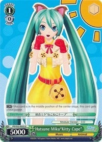 Image for Hatsune Miku"Kitty Cape" (Hatsune Miku -Project DIVA- f) (PD/S22-E035 U) - Weiss Schwarz