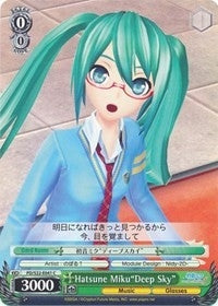 Image for Hatsune Miku"Deep Sky" (Hatsune Miku -Project DIVA- f) (PD/S22-E041 C) - Weiss Schwarz