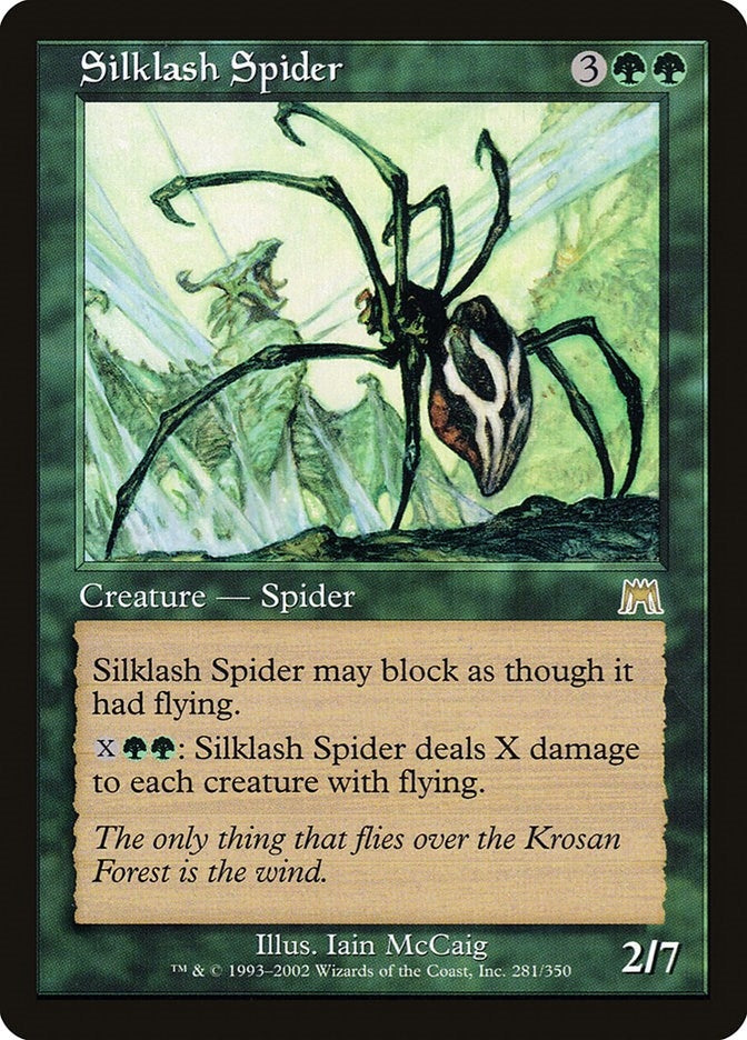 Image for Silklash Spider (Onslaught) (281) - Magic: The Gathering