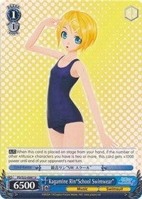 Image for Kagamine Rin"School Swimwear" (Hatsune Miku -Project DIVA- f) (PD/S22-E087 U) - Weiss Schwarz