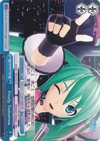 Image for Freely Tomorrow (Hatsune Miku -Project DIVA- f) (PD/S22-E097 CR) - Weiss Schwarz
