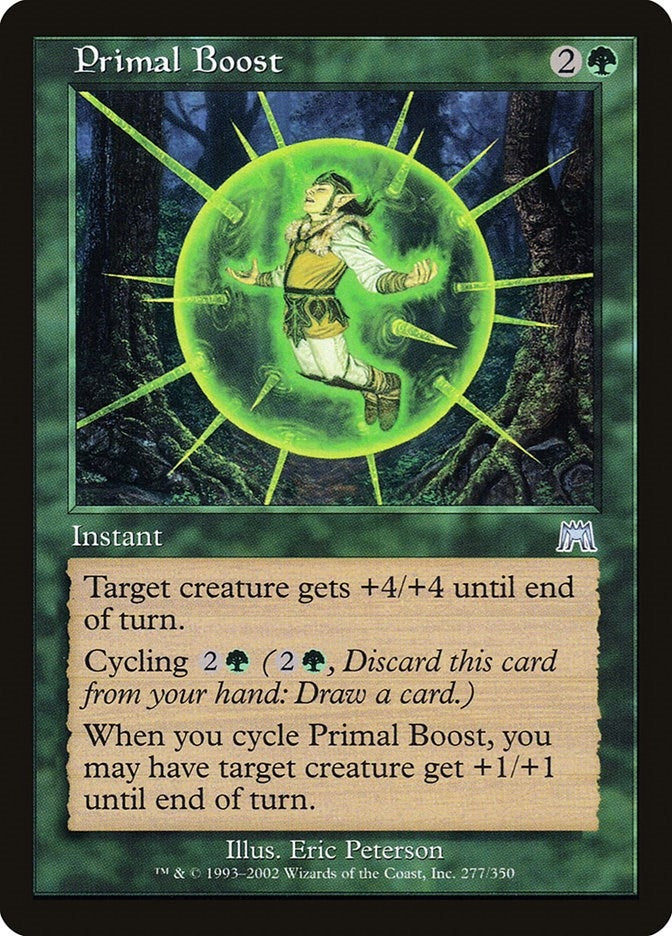 Image for Primal Boost (Onslaught) (277) - Magic: The Gathering