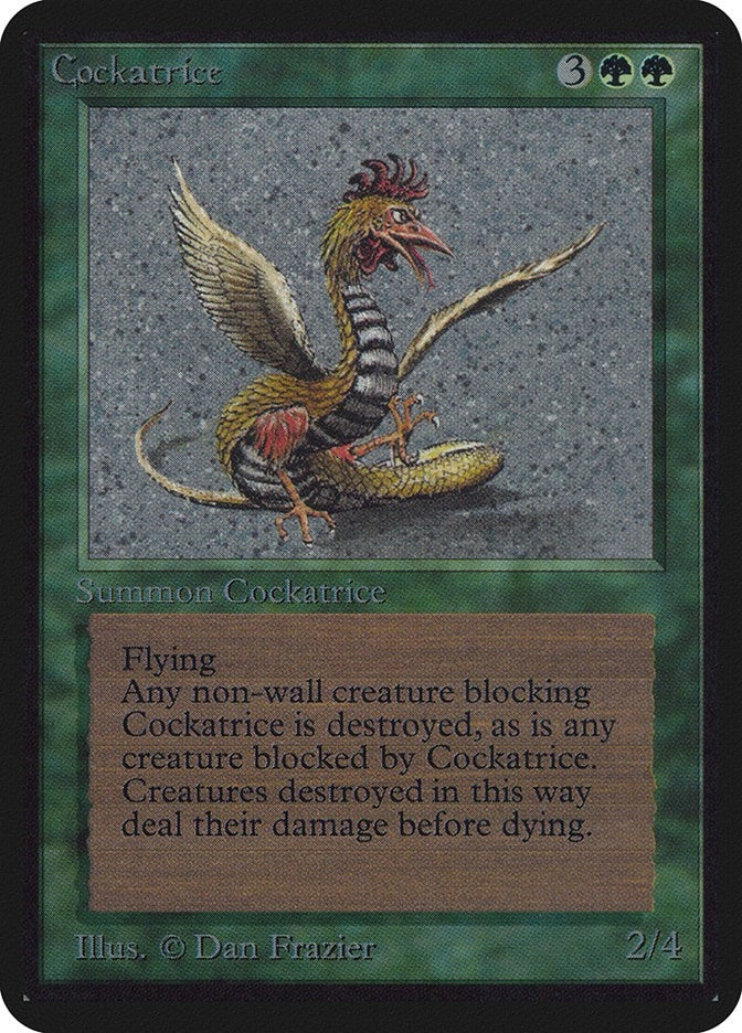 Image for Cockatrice (Alpha Edition) - Magic: The Gathering
