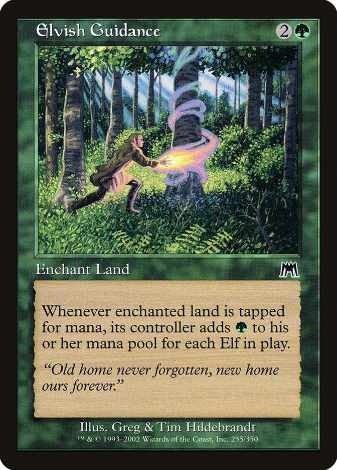 Image for Elvish Guidance (Onslaught) (255) - Magic: The Gathering
