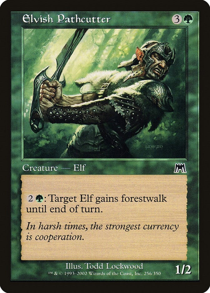 Image for Elvish Pathcutter (Onslaught) (256) - Magic: The Gathering