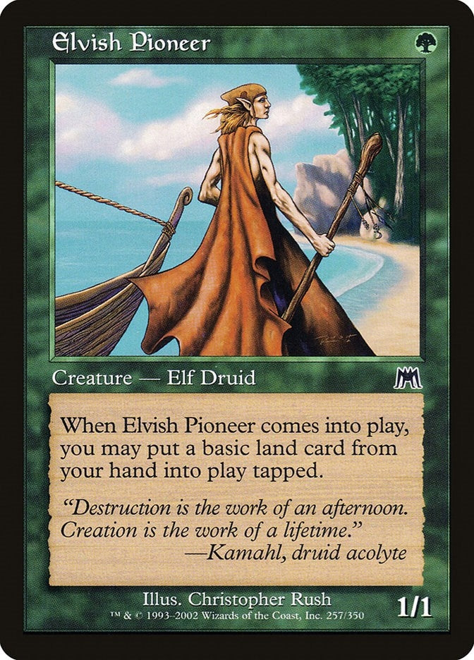 Image for Elvish Pioneer (Onslaught) (257) - Magic: The Gathering