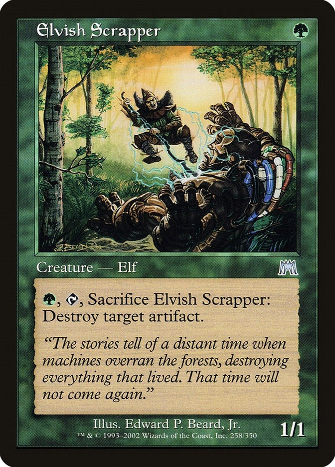 Image for Elvish Scrapper (Onslaught) (258) - Magic: The Gathering