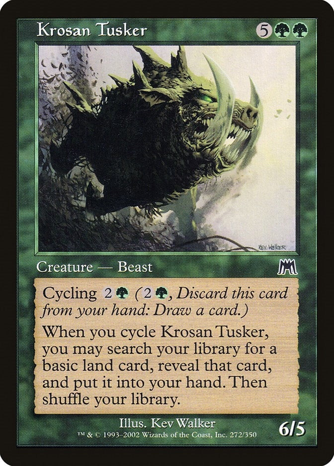 Image for Krosan Tusker (Onslaught) (272) - Magic: The Gathering