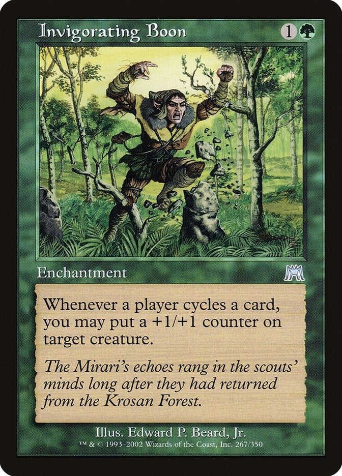 Image for Invigorating Boon (Onslaught) (267) - Magic: The Gathering