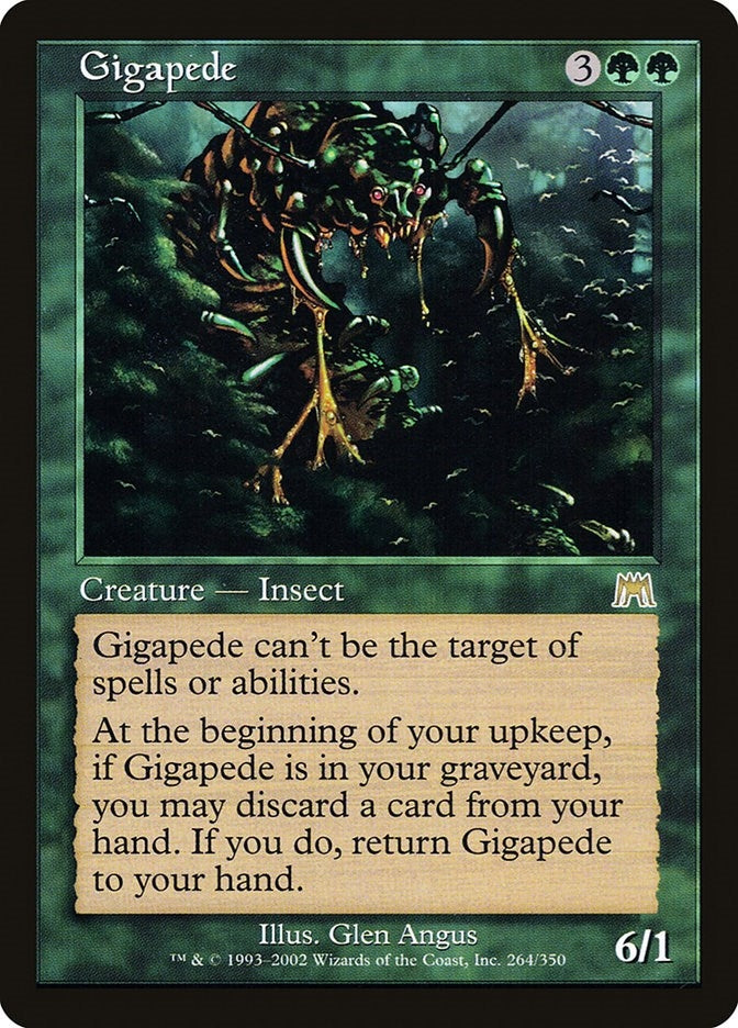 Image for Gigapede (Onslaught) (264) - Magic: The Gathering