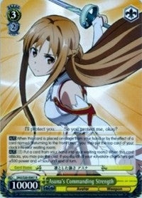 Image for Asuna's Commanding Strength (Sword Art Online) (SAO/S20-E007 R) - Weiss Schwarz