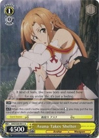Image for Asuna Takes Shelter (Sword Art Online) (SAO/S20-E011 U) - Weiss Schwarz