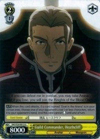 Image for Guild Commander, Heathcliff (Sword Art Online) (SAO/S20-E013 U) - Weiss Schwarz