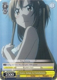 Image for Asuna Jumps to Conclusions (Sword Art Online) (SAO/S20-E015 C) - Weiss Schwarz